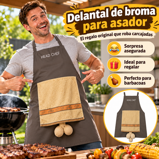 Delantal Sorpresa El Rey del Asador™